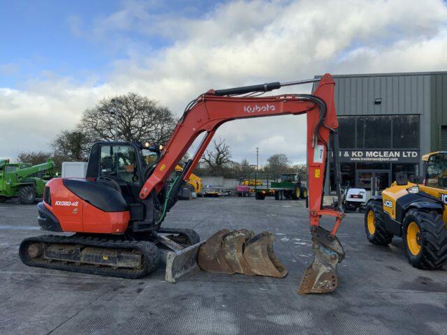 Kubota KX080-4 Eco Plus Digger (ST21768)