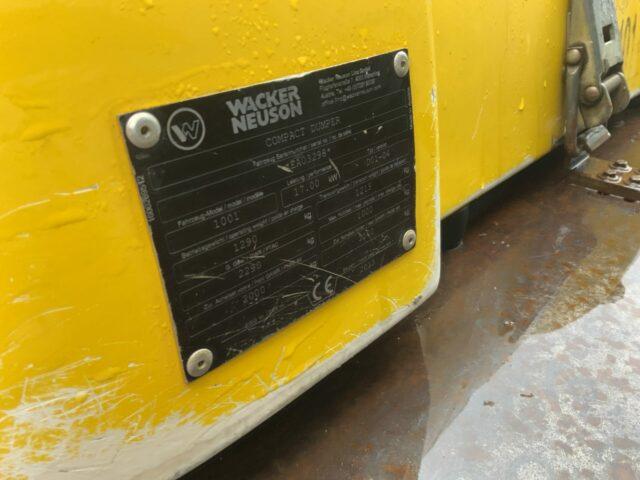 Wacker Neuson 1001 High Tip Dumper (ST21770)