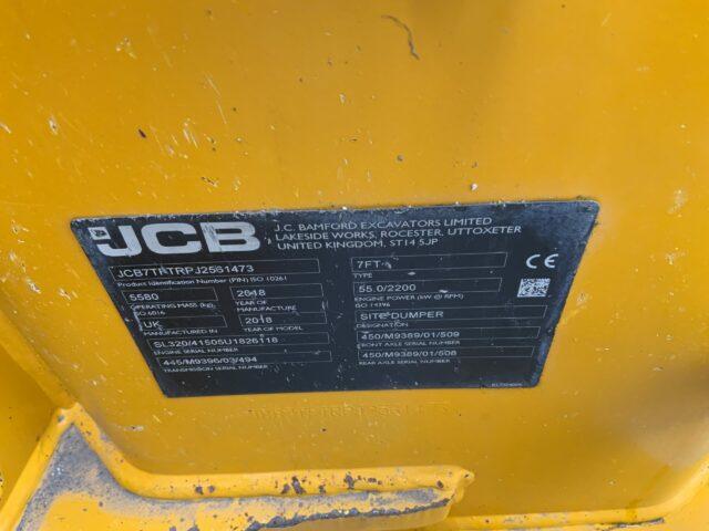 JCB 7T-1 Dumper (ST21876)