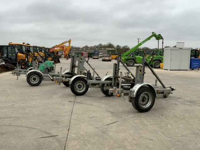 Choice of 3 SEB International CD60 Cable Reel Trailers