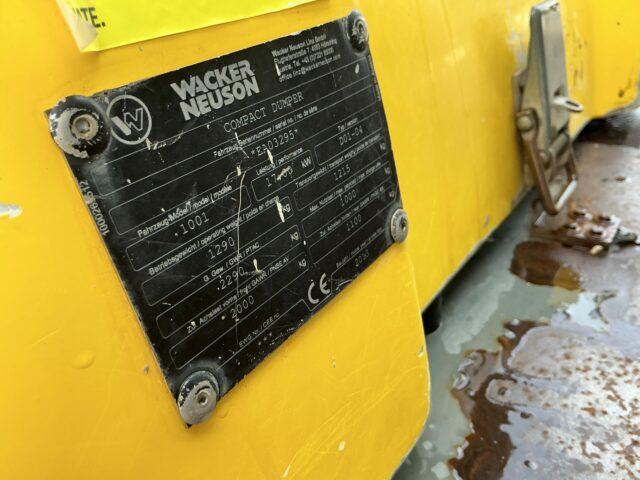 Wacker Neuson 1001 High Tip Dumper (ST21769)