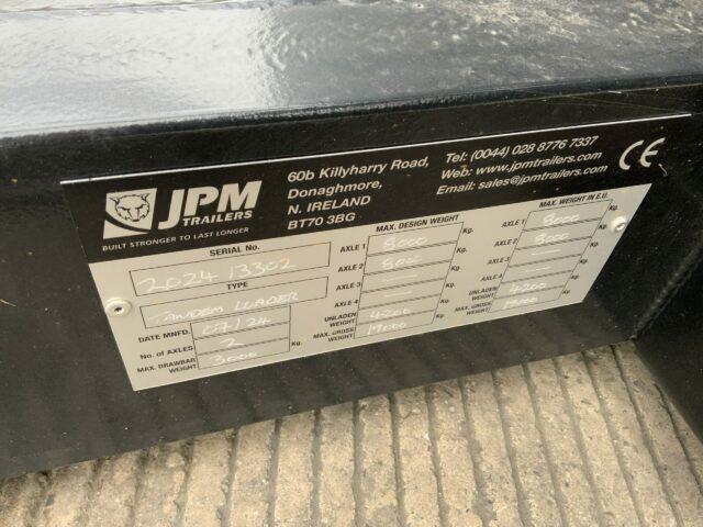 JPM Black 28 Foot Low Loader Trailer (ST20442)