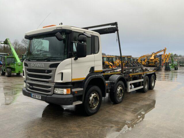 Scania P370 8x4 Hook Loader Lorry (ST22066)