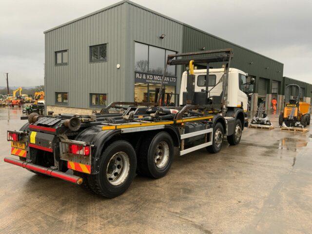 Scania P370 8x4 Hook Loader Lorry (ST22066)