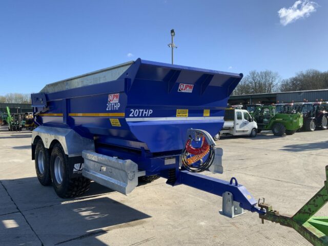 JPM Blue 20 Tonne Half Pipe Dump Trailer (ST22126)