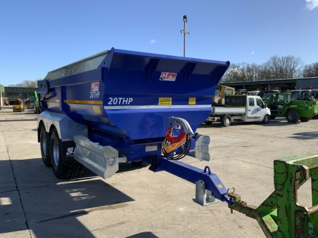 JPM Blue 20 Tonne Half Pipe Dump Trailer (ST22126)