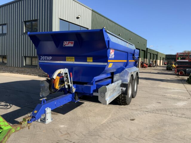 JPM Blue 20 Tonne Half Pipe Dump Trailer (ST22126)