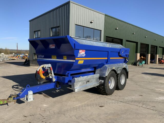 JPM Blue 20 Tonne Half Pipe Dump Trailer (ST22126)