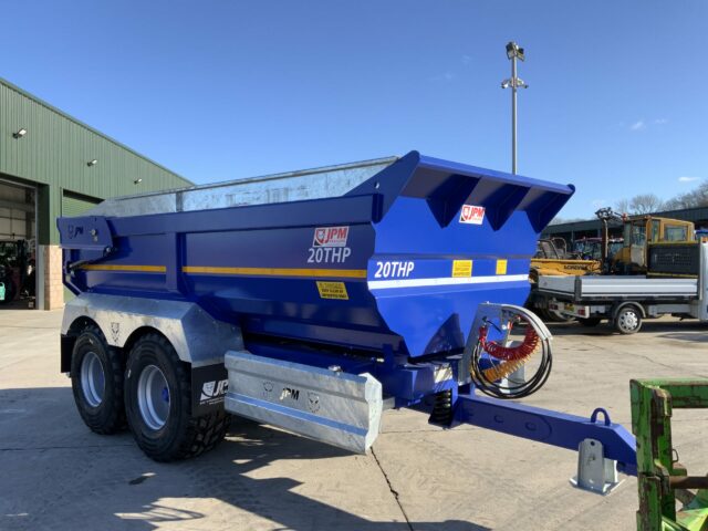 JPM Blue 20 Tonne Half Pipe Dump Trailer (ST22126)