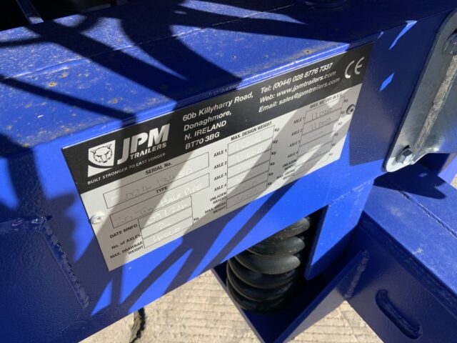 JPM Blue 20 Tonne Half Pipe Dump Trailer (ST22126)