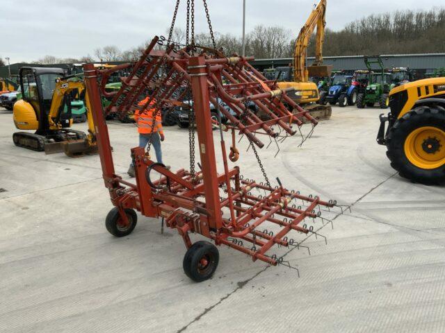 Bianchi 600.7 Folding Spring Tine Harrow