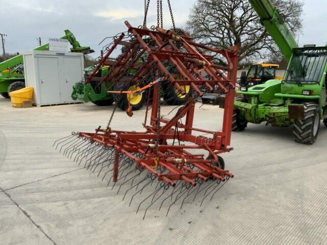 Bianchi 600.7 Folding Spring Tine Harrow