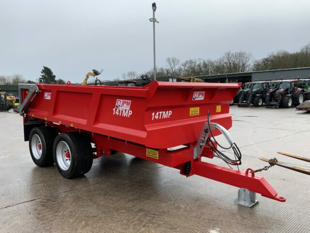 JPM Red 14 Tonne Multi Purpose Dump Trailer (ST22235)