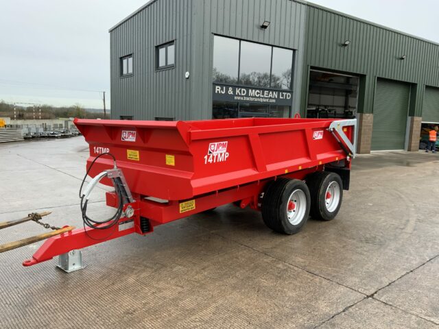 JPM Red 14 Tonne Multi Purpose Dump Trailer (ST22235)