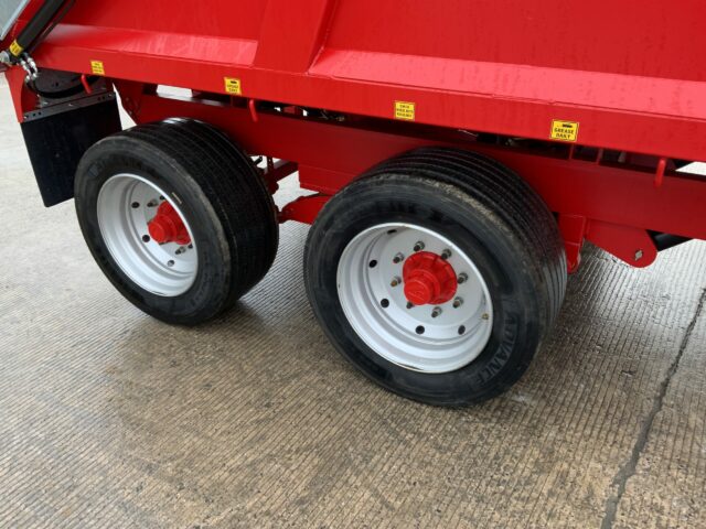 JPM Red 14 Tonne Multi Purpose Dump Trailer (ST22235)