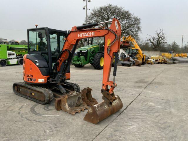 Hitachi Zaxis 33U Digger (ST22075)