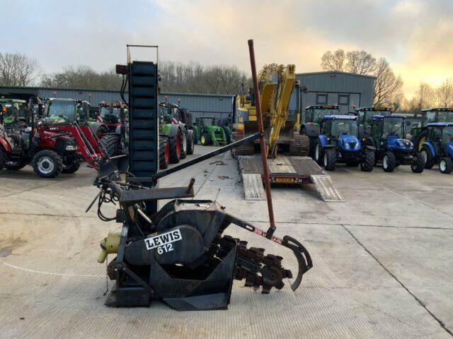 Lewis 612 3 Point Linkage PTO Trencher