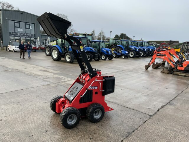 Wheeled Skid Steer Loader 323W