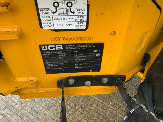 JCB 1 Tonne High Tip Dumper (ST22184)