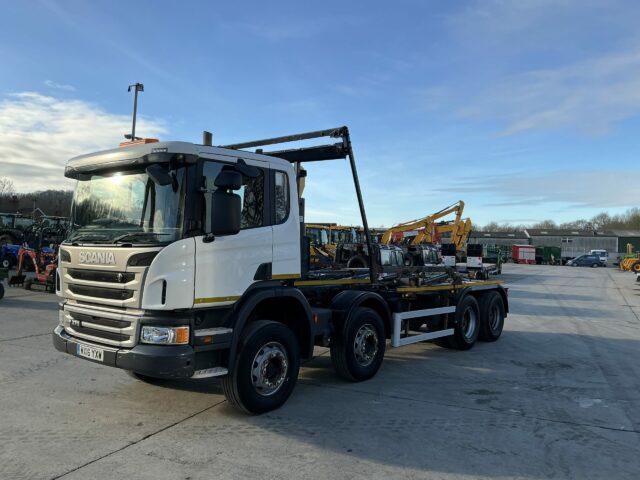 Scania P3708x4 Hook Loader Lorry (ST22064)