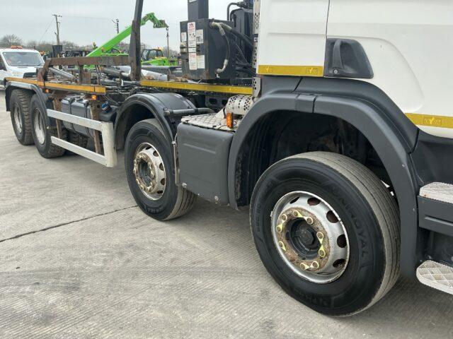 Scania P370 8X4 Hook Loader Lorry (ST22065)