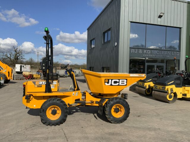 JCB 3 Tonne Swivel Tip Dumper (ST22596)