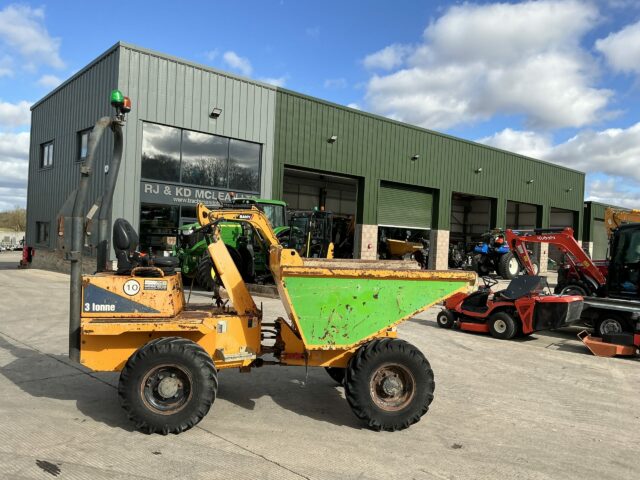 Thwaites 3 Tonne Straight Tip Dumper