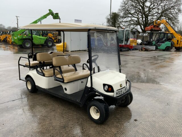 Club Car 6 Seater Gold Buggy