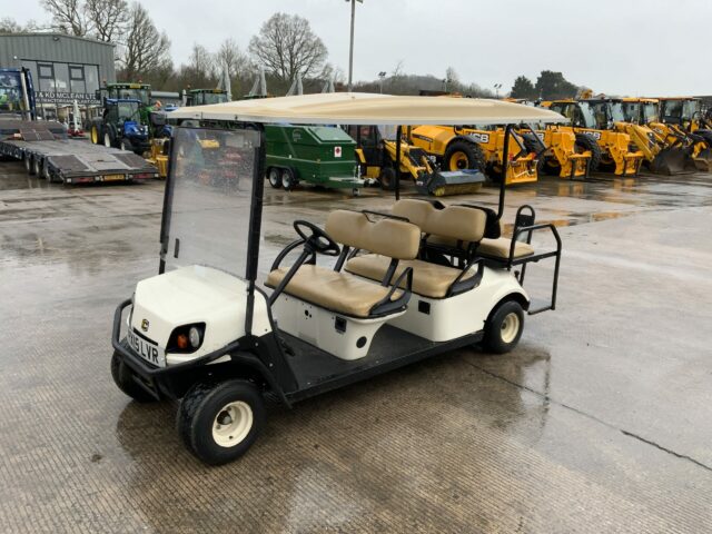 Club Car 6 Seater Gold Buggy