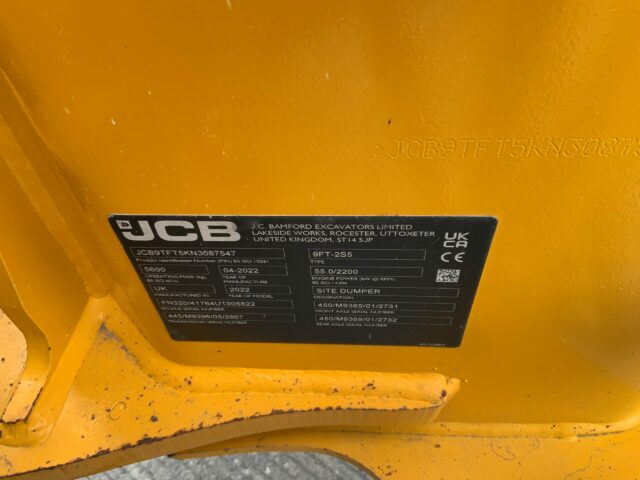 JCB 9T-2 Front Tip DUmper (ST22272)