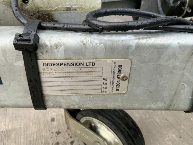 Indespension Twin Axle Trailer