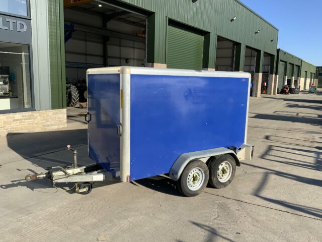 Indespension Twin Axle Box Trailer