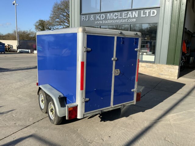 Indespension Twin Axle Box Trailer