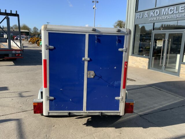 Indespension Twin Axle Box Trailer