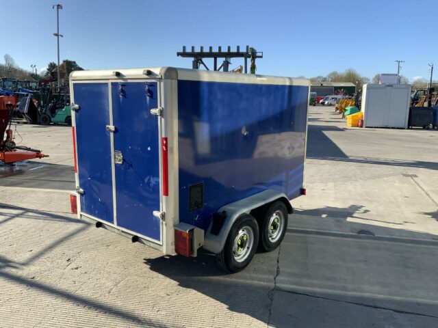 Indespension Twin Axle Box Trailer