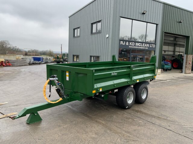 Bailey 8 Tonne Dropside Tipping Trailer  - 2025 New and Unused