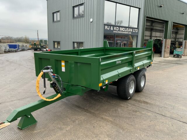 Bailey 8 Tonne Dropside Tipping Trailer  - 2025 New and Unused