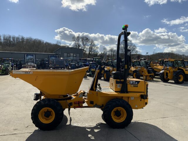 JCB 3 Tonne Swivel Tip Dumper (ST22596)