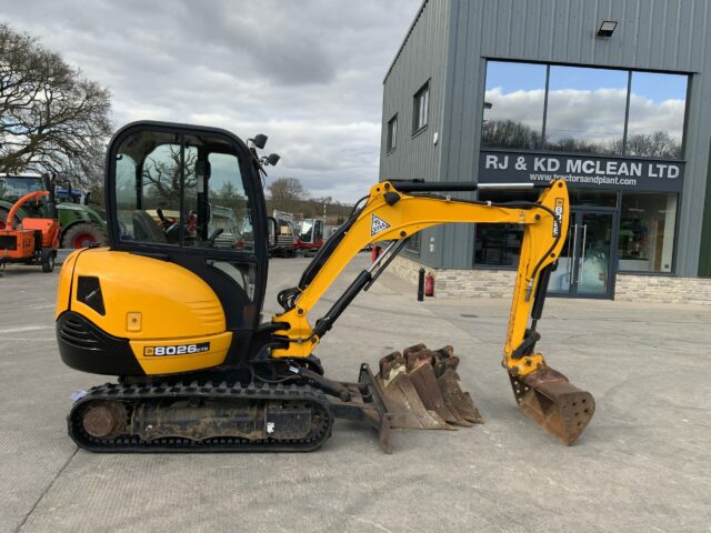 JCB 8026 CTS Digger (ST22337)